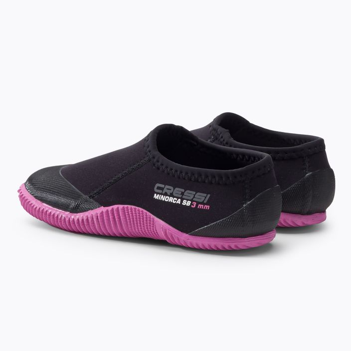 Cressi Minorca Shorty 3mm fekete/rózsaszín neoprén cipő XLX431400 3