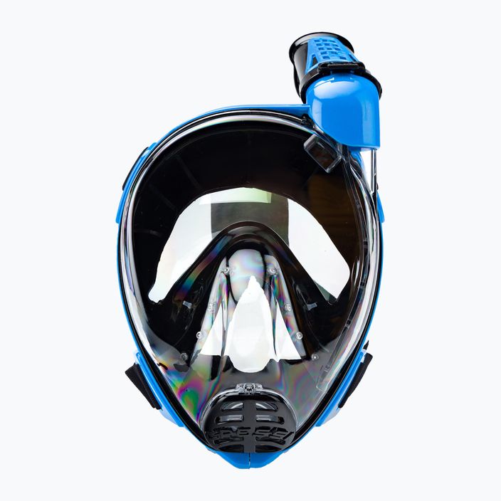 Cressi Duke Dry Full Face snorkel maszk fekete/kék XDT005020 2