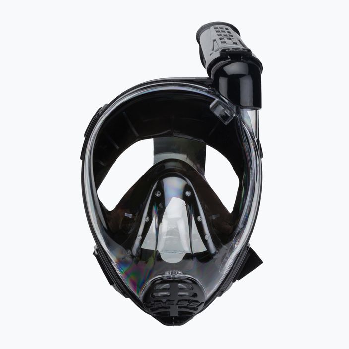 Cressi Duke Dry teljes arcú maszk snorkelinghez fekete XDT005050 2