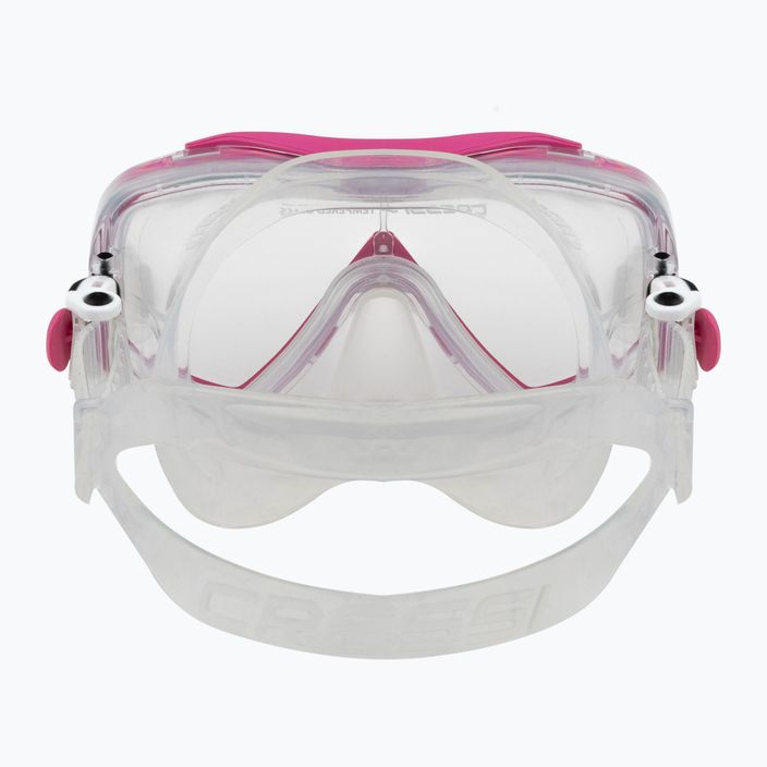 Búvárszett Cressi Mini Palau Bag maszk + snorkel + uszonyok rózsaszín CA123129 9