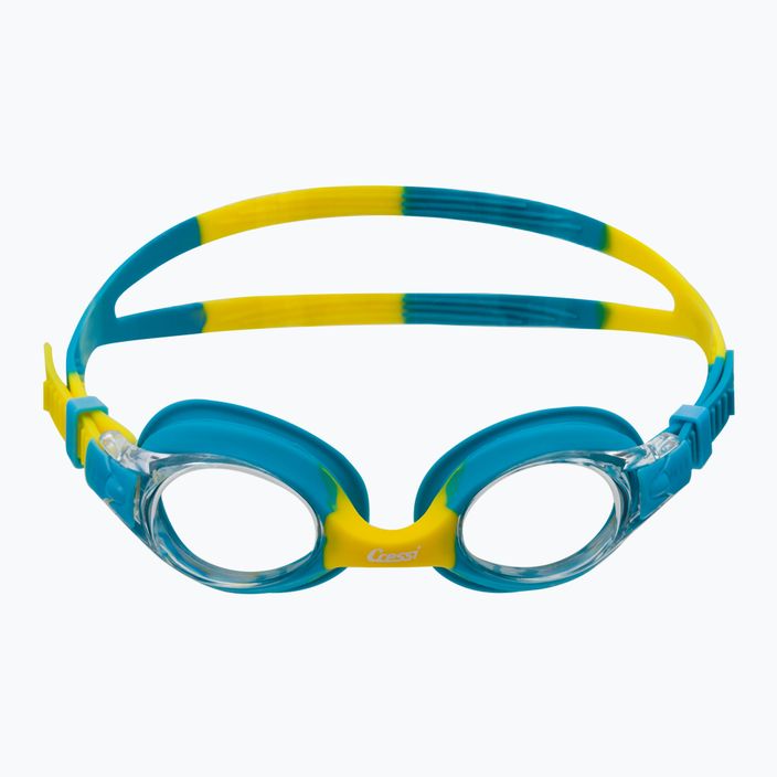 Cressi Dolphin 2.0 gyermek úszószemüveg kék és sárga USG010210 2