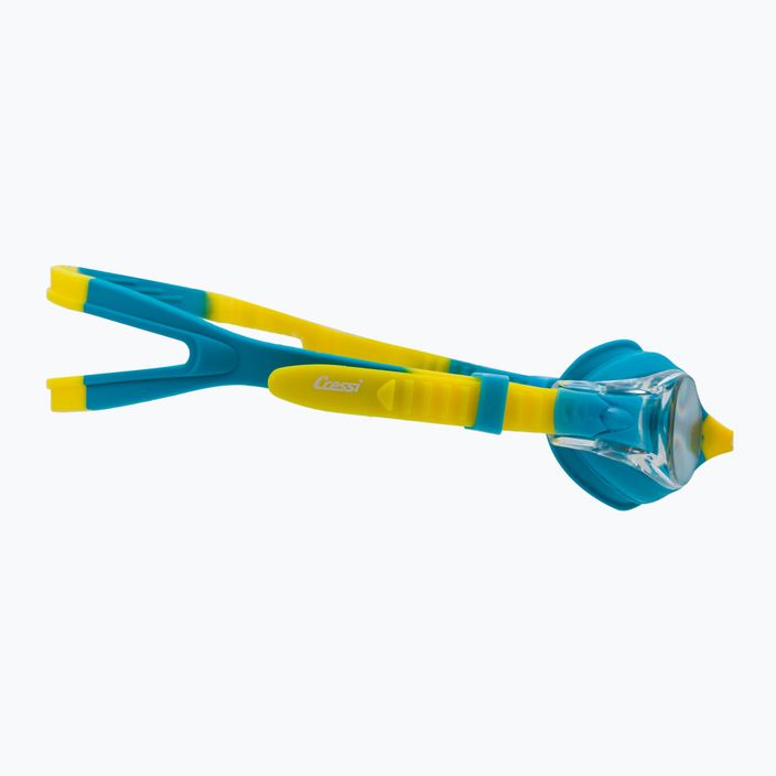 Cressi Dolphin 2.0 gyermek úszószemüveg kék és sárga USG010210 3