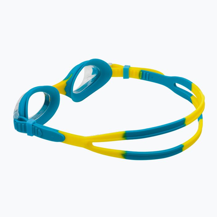 Cressi Dolphin 2.0 gyermek úszószemüveg kék és sárga USG010210 4