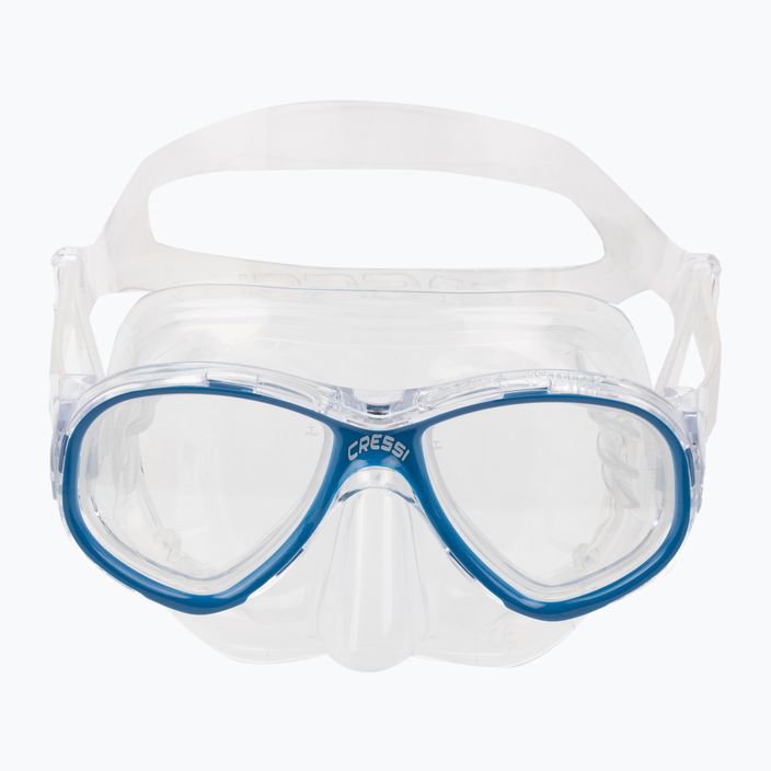 Cressi Gyermek Snorkel Set Perla Jr maszk + Minigringo Snorkel Clear Blue DM101220 2