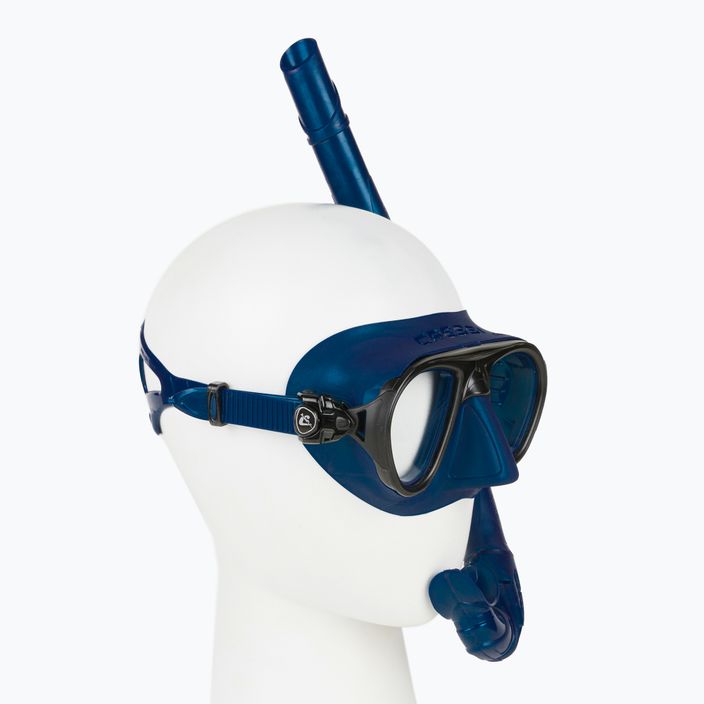 Cressi Calibro + Corsica maszk + snorkel készlet kék DS434550 2