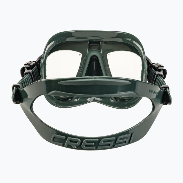 Búvárszett Cressi Calibro + Corsica maszk + snorkel zöld DS439850 6