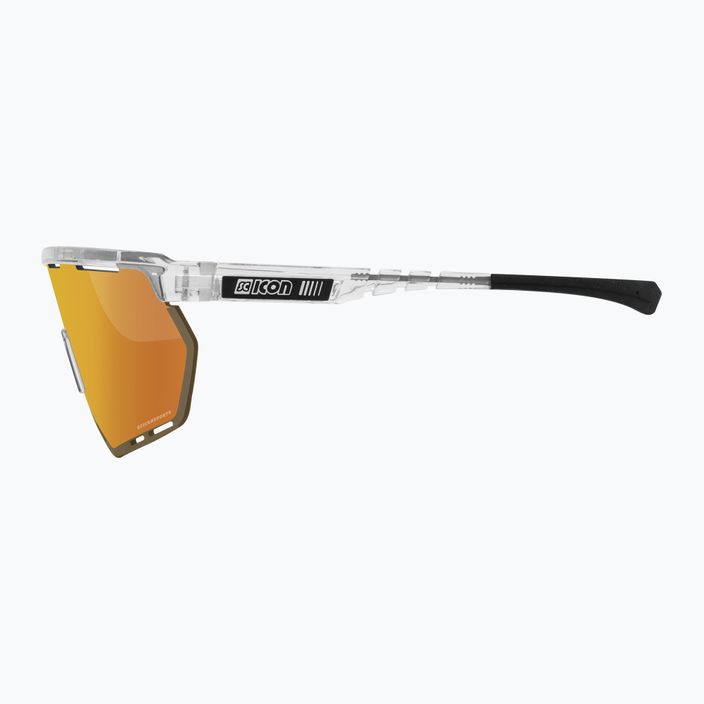 SCICON Aerowing Crystal Gloss/Scnpp Multimirror Bronz kerékpáros szemüvegek 4