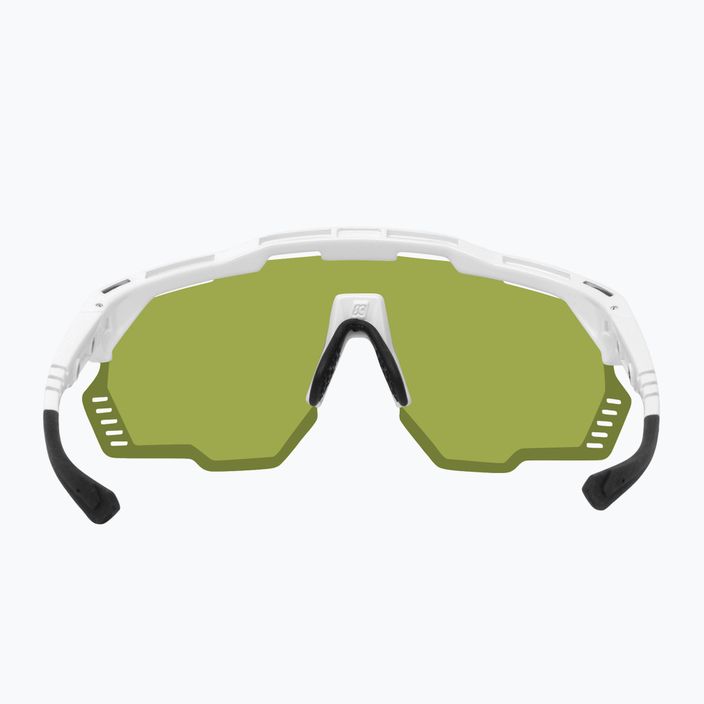 SCICON Aeroshade Kunken fehér fényes/scnpp zöld nyomvonal kerékpáros szemüveg EY31150800 5