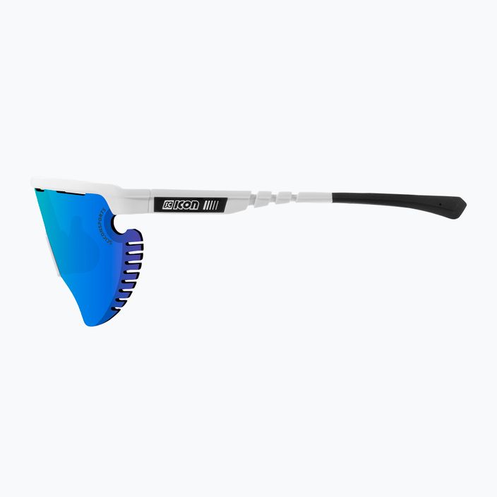 SCICON Aerowing Lamon fehér fényes/scnpp többtükrös kék napszemüveg EY30030800 4