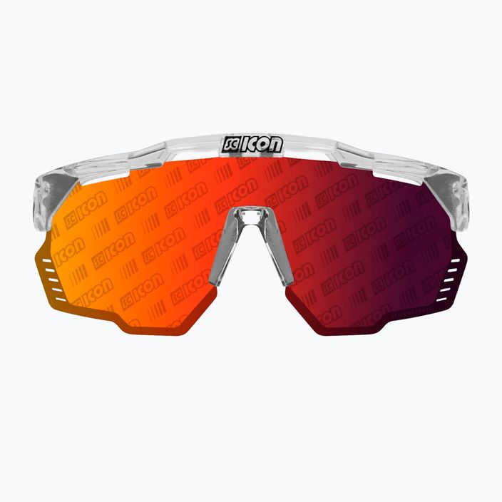 SCICON Aeroshade Kunken kristály fényes/scnpp monogram többtükrös piros kerékpáros szemüveg EY31130700 3