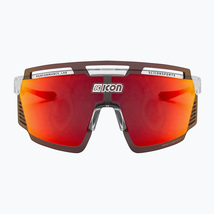 SCICON Aerowatt kristály fényes/scnpp többtükrös piros kerékpáros szemüveg EY37060700 3