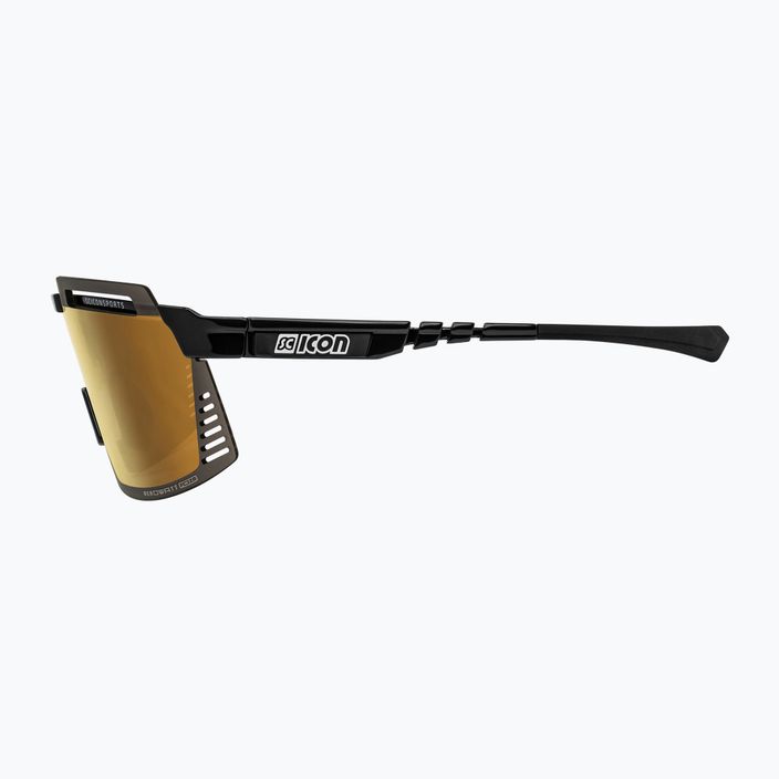 SCICON Aerowatt Foza fekete fényes/scnpp multitükrös bronz kerékpáros szemüveg EY38070200 4