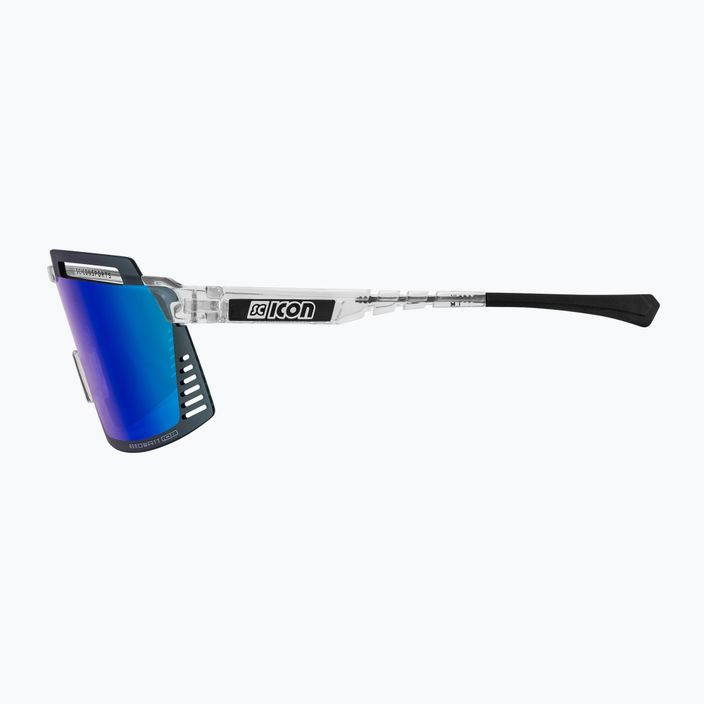 SCICON Aerowatt Foza kristály fényes/scnpp többtükrös kék kerékpáros szemüveg EY38030700 4