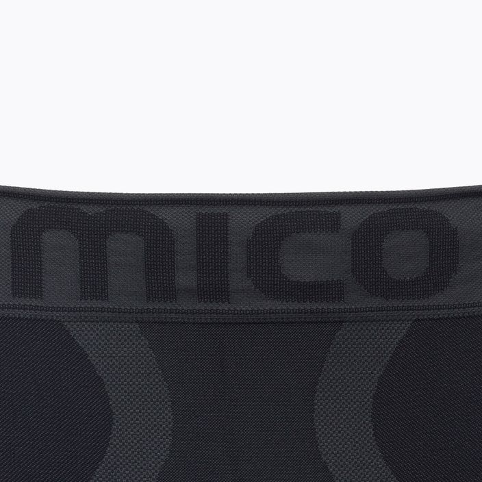 Férfi Mico Warm Control 3/4-es termónadrág fekete CM01854 3