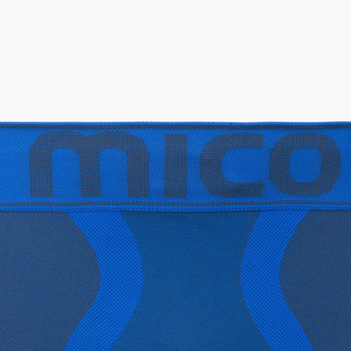 Férfi Mico Warm Control 3/4-es termónadrág kék CM01854 3