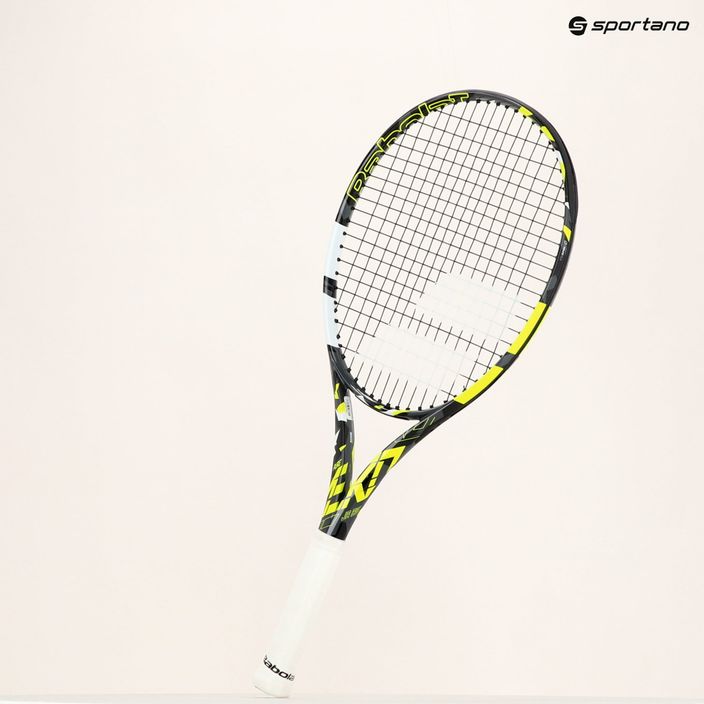 Babolat Pure Aero Junior 26 gyermek teniszütő szürke-sárga 140465 8