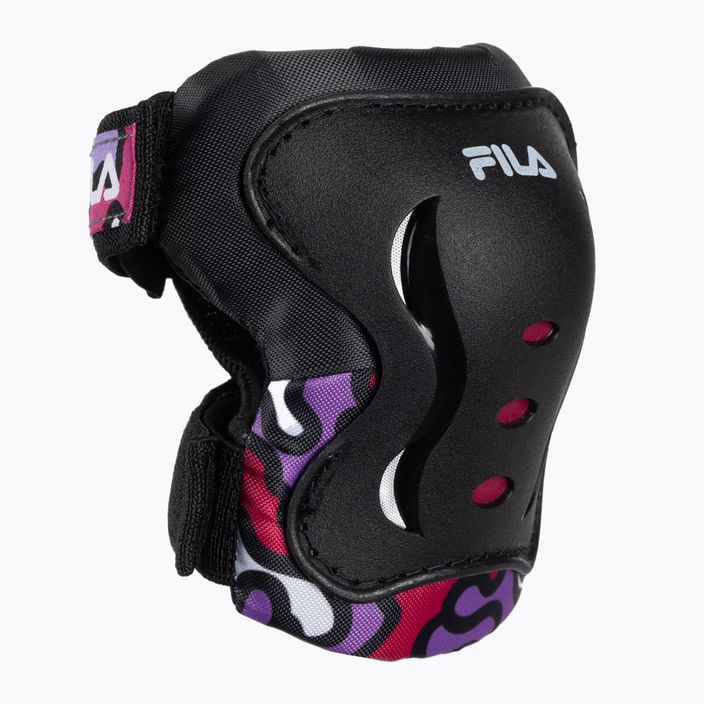 Gyermekvédő készlet FILA FP Gears black/pink 3