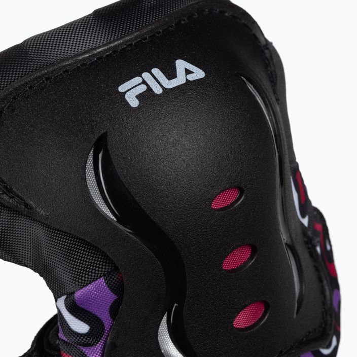 Gyermekvédő készlet FILA FP Gears black/pink 5