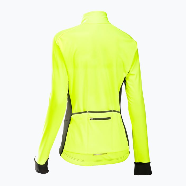 Northwave Reload SP női kerékpáros kabát fekete/sárga 89211091 2