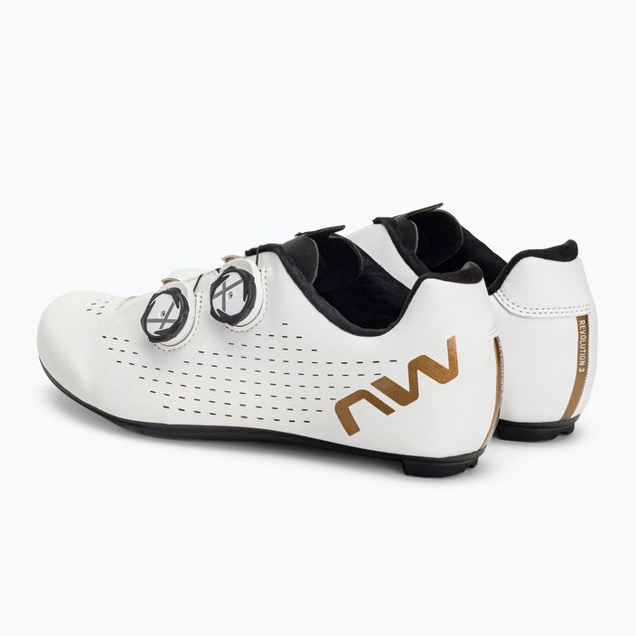 Northwave Revolution 3 férfi országúti cipő fehér 80221012 3