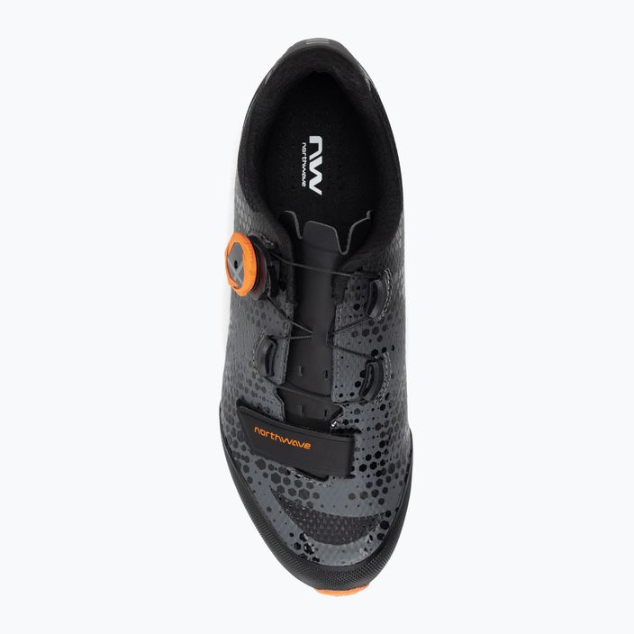 Northwave Razer 2 férfi kerékpáros cipő grafit narancs 80222013 6
