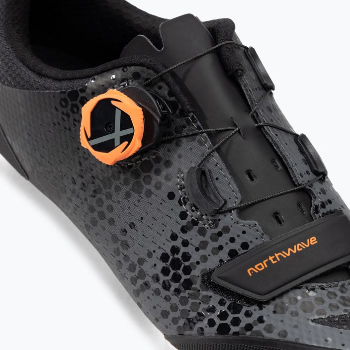 Northwave Razer 2 férfi kerékpáros cipő grafit narancs 80222013 9