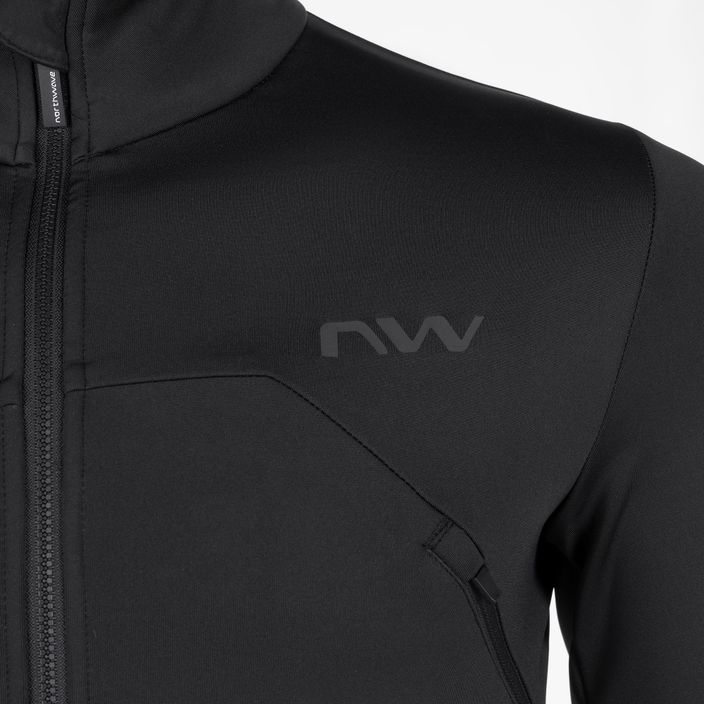 Férfi Northwave Extreme H20 kerékpáros kabát fekete 3