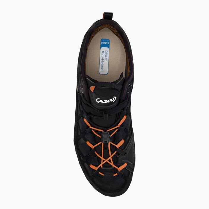 AKU Rock Dfs GTX férfi közelítő cipő fekete-narancs 722-108-7 6