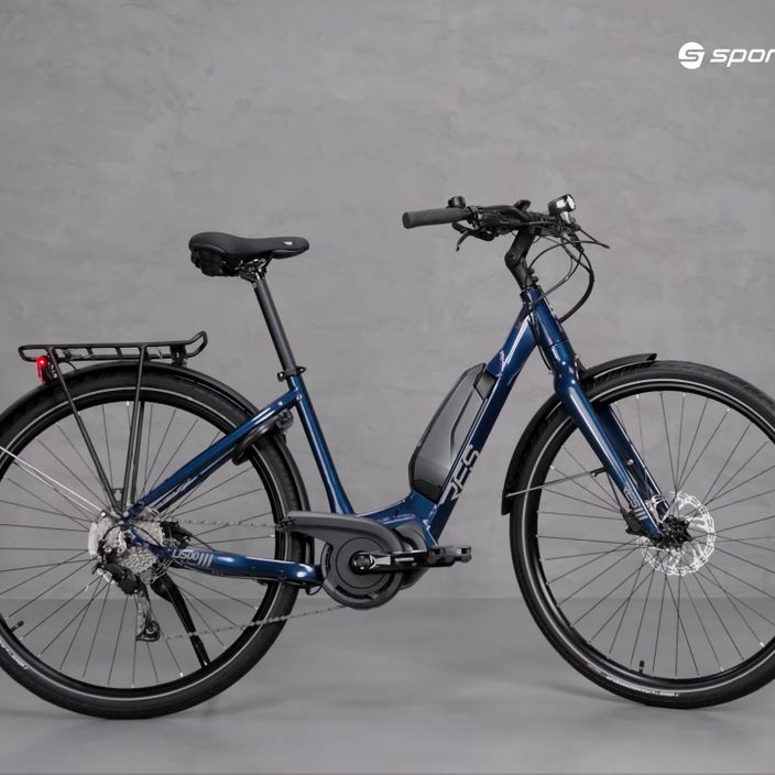 Női elektromos kerékpár Ridley RES U500 RES U50-01Cs kék SBIU5WRID001 7