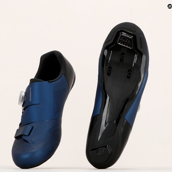 Shimano SH-RC502 férfi kerékpáros cipő sötétkék ESHRC502MCB01S47000 14