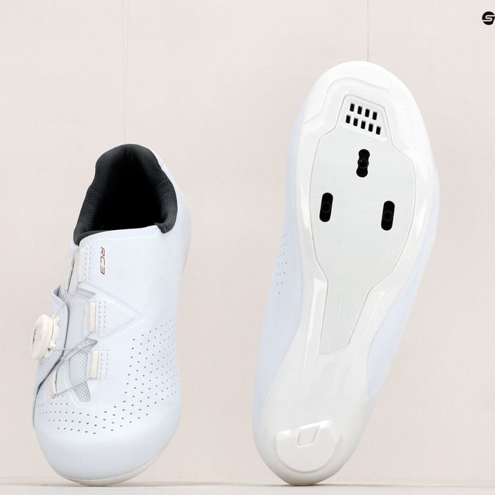 Shimano SH-RC300 női kerékpáros cipő fehér ESHRC300WGW01W41000 11