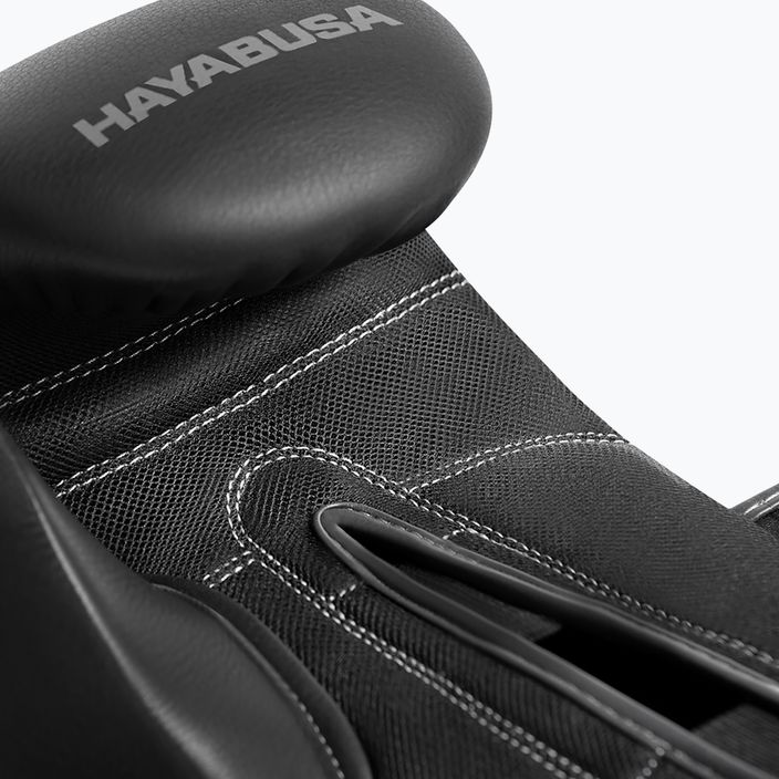 Hayabusa S4 bőr bokszkesztyű fekete S4LBG 4