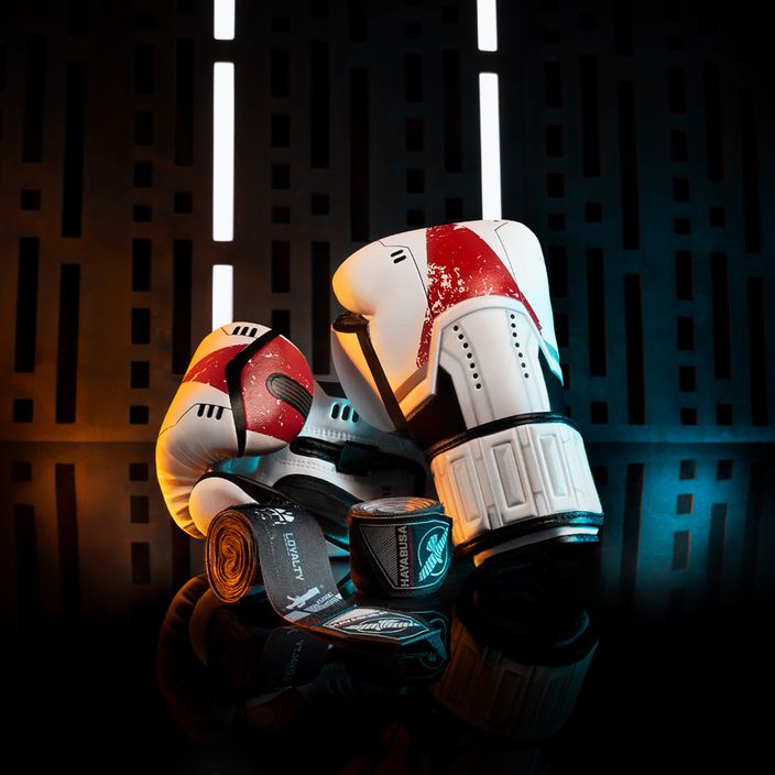 Hayabusa Star Wars Trooper kesztyűk fehér/piros 14