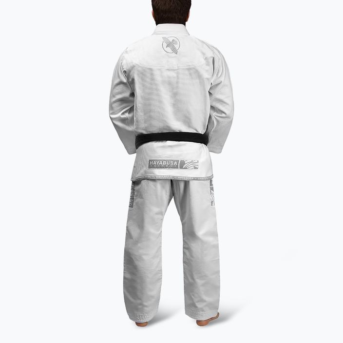 GI a brazil jiu-jitsu Hayabusa Lightweight fehérhez 5