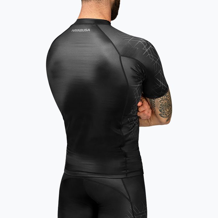 Férfi Hayabusa Geo Rashguard rövidnadrág szürke 2