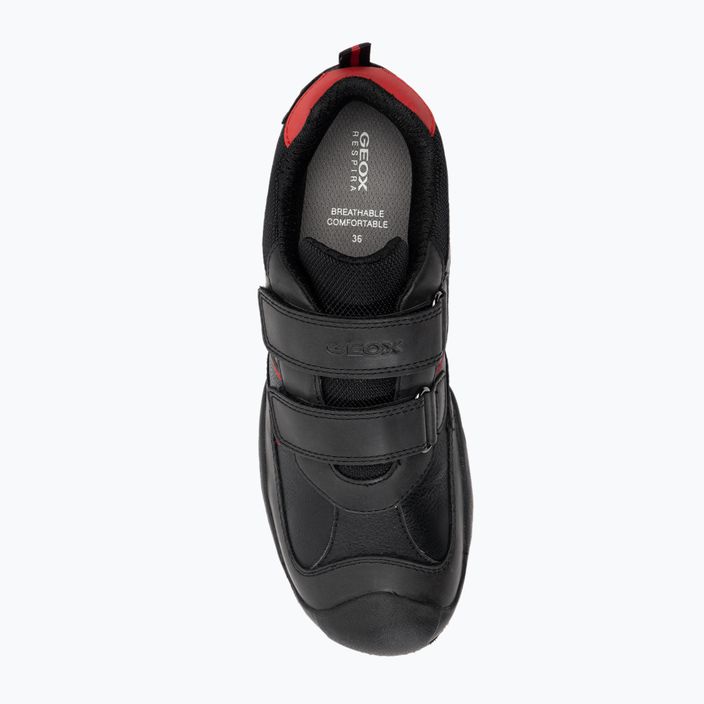 Junior cipő Geox New Savage black/red 6