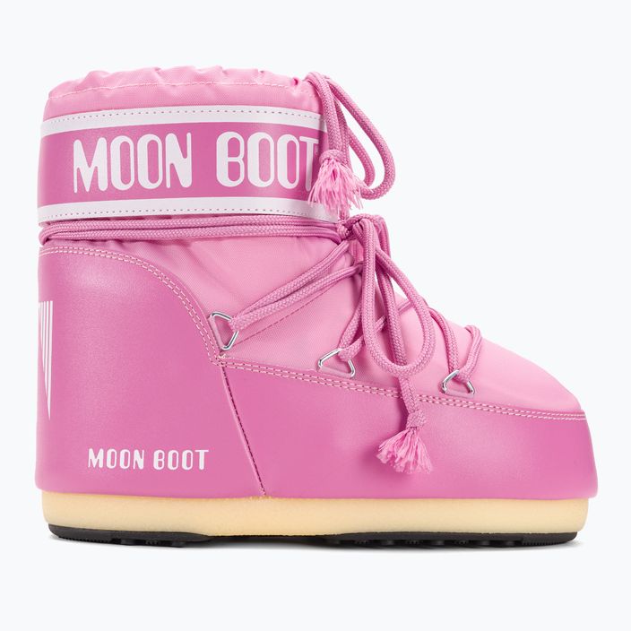 Női Moon Boot Icon Low Nylon rózsaszínű hócsizma 2