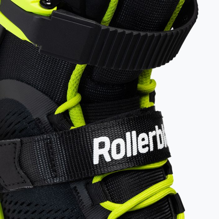 Rollerblade Microblade gyermek korcsolya fekete/sárga 7101700215 5