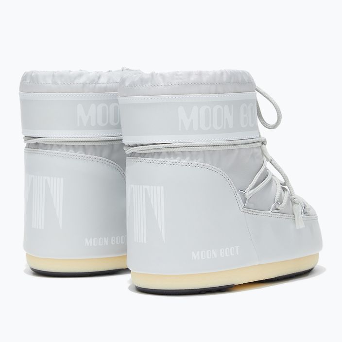 Női Moon Boot Icon Low Nylon gleccser szürke hócsizma 8