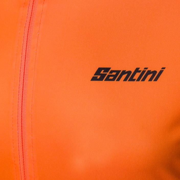 Férfi Santini Nebula Puro Biker Jacket narancssárga 2W33275NEBULPUROAFS 3