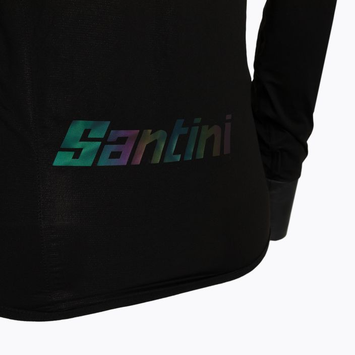 Santini Guard Nimbus női kerékpáros kabát fekete 2W52375GUARDNIMBNE 4