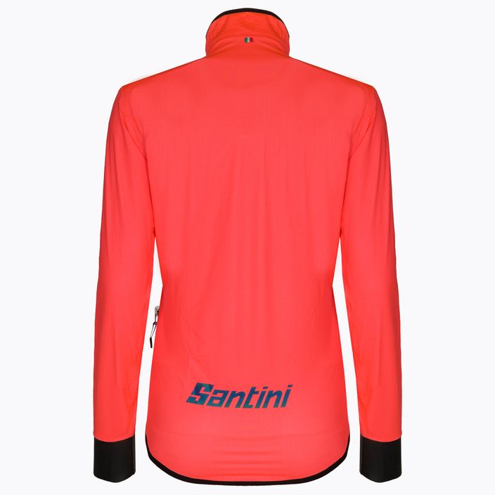 Santini Guard Nimbus női kerékpáros dzseki narancssárga 2W52375GUARDNIMBGN 2