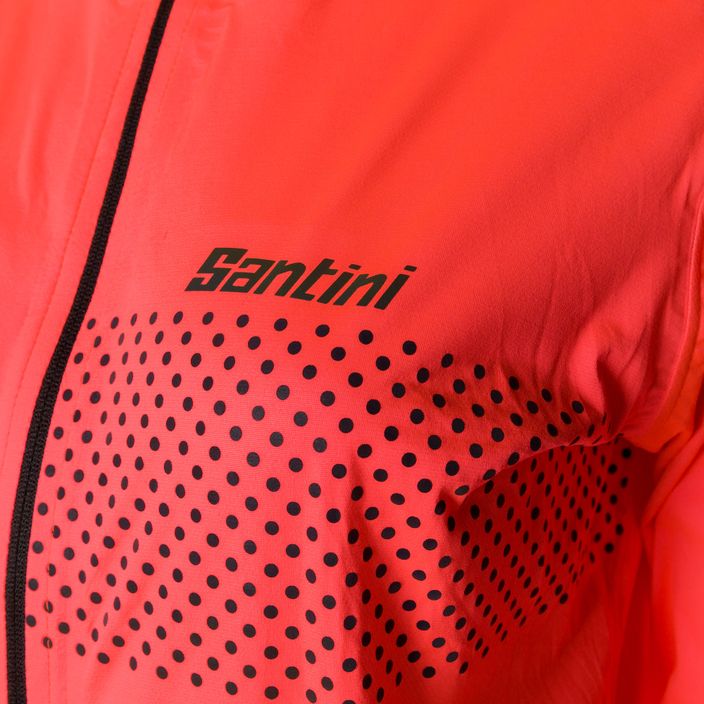 Santini Guard Nimbus női kerékpáros dzseki narancssárga 2W52375GUARDNIMBGN 3