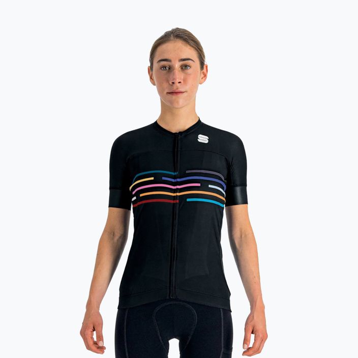 Sportful Vélodrome női kerékpáros mez fekete 1121032.002
