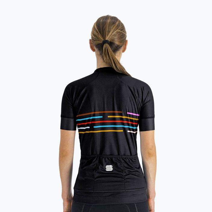 Sportful Vélodrome női kerékpáros mez fekete 1121032.002 2