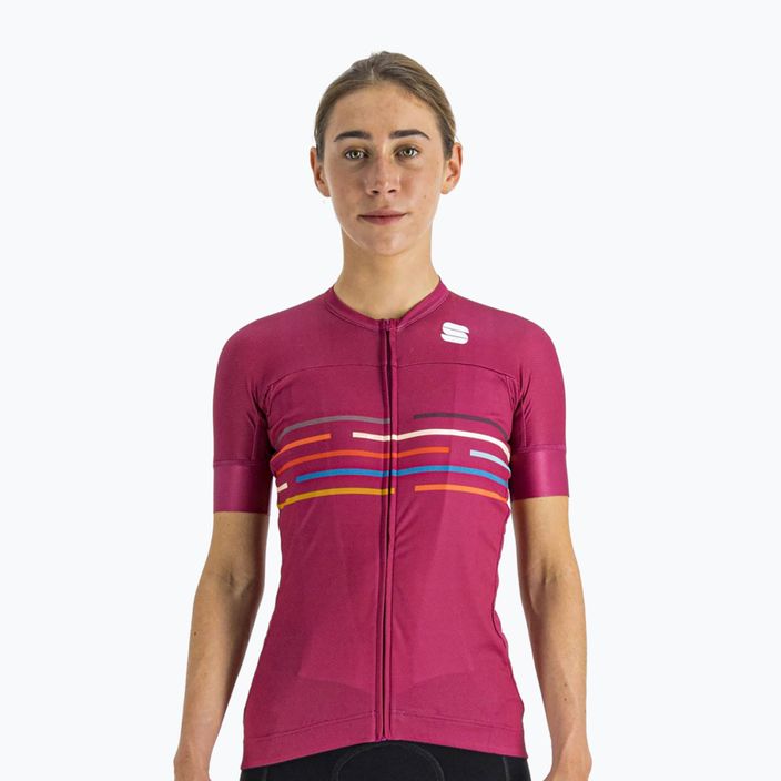 Sportful Vélodrome női kerékpáros mez rózsaszín 1121032.543