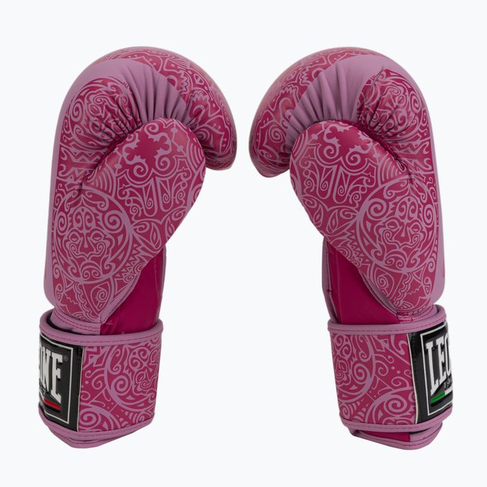 Leone Maori rózsaszín bokszkesztyű GN070 4