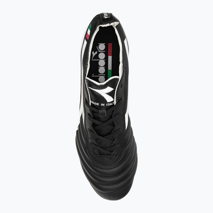 Férfi Diadora Brasil Elite2 Tech ITA LPX labdarúgó cipő fekete-fehér DD-101.178799-C0641-40.5 6