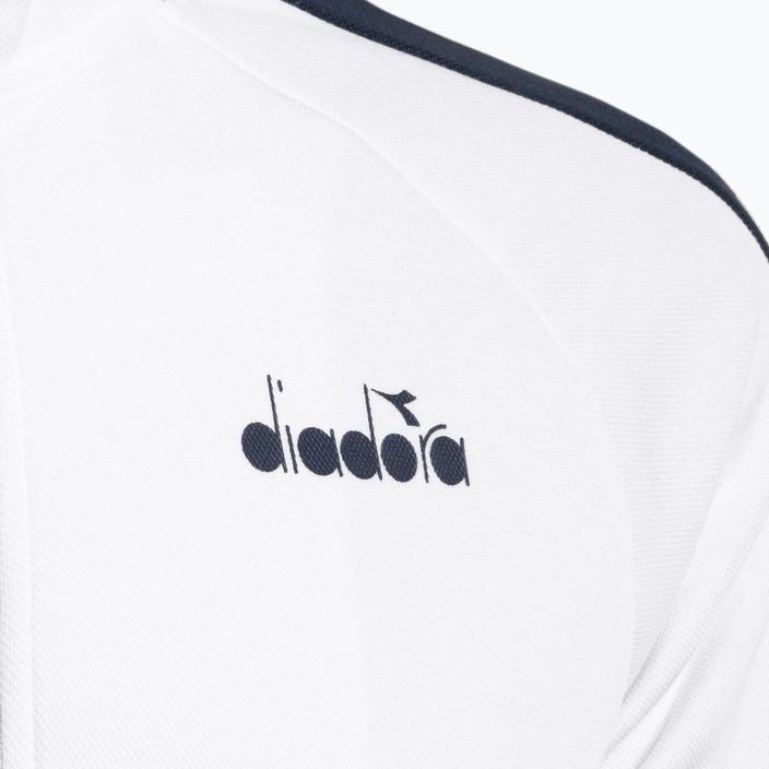 Férfi teniszdzseki Diadora Fz dzseki fehér DD-102.179121-20002 4