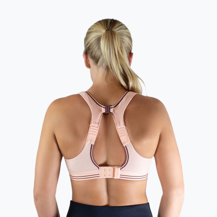 Shock Absorber Ultimate Run Bra rózsaszín ragyogás 2